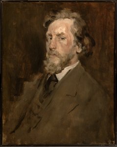 Porträtt av en man av William Merritt Chase