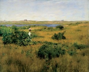 Sommar på Shinnecock Hills av William Merritt Chase