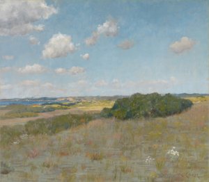 Solljus och skugga, Shinnecock Hills av William Merritt Chase