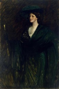 Smaragdfrun av William Merritt Chase