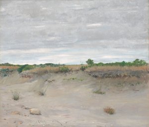 Vindpinade sandar av William Merritt Chase
