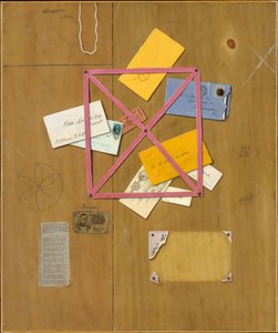 Konstnärens brevställ, 1879. av William Michael Harnett