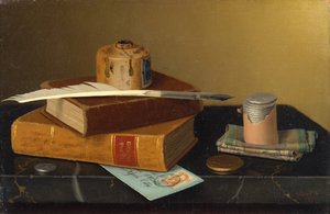 The Bankers Table, 1877. av William Michael Harnett