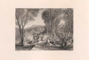 Palace of La Belle Gabrielle av William Miller