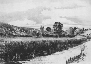 Amersham och floden Misbourne, 1904.