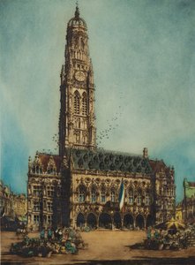 Rådhuset, Arras (etsning)