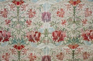 Dekorationstyg. 1880 av William Morris