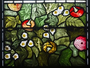 Blommig detalj av William Morris
