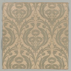 Textilfragment av William Morris