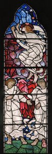 The Ascension, 1881 (målat glas) av William Morris
