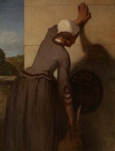 Flickan vid fontänen, 1852-54.