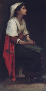 Italiensk flicka, 1867.