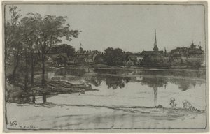 North Easton, Massachusetts, 1877. av William Morris Hunt