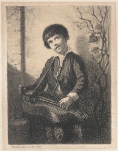 Hurdy Guerdy Boy av William Morris Hunt