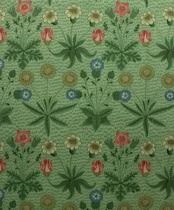 Daisy Marguerite, blocktryckta tapeter, 1862.