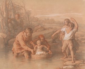 Teckning till Den första resan av William Mulready