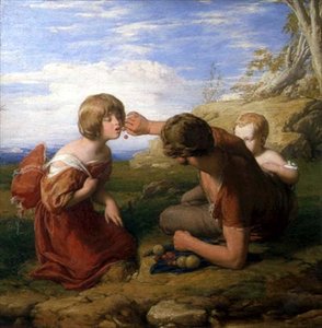 Öppna munnen och blunda