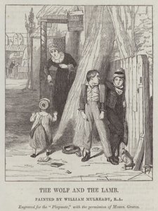 Vargen och Lammet av William Mulready