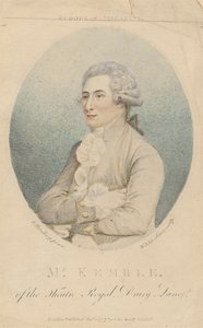 Mr Kemble, från Theatre Royal, Drury Lane av William Nelson Gardiner
