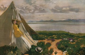 A Breezy Day: Howth Head, tidigt 1900-tal, c1930.