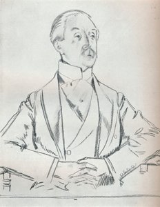Porträttstudie med blyerts, 1900-talet 1932