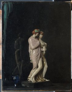 En Staffordshire-grupp av William Nicholson
