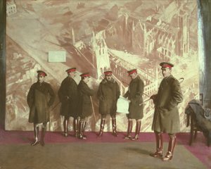 Personal på det kanadensiska högkvarteret av William Nicholson