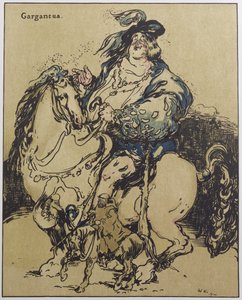 Gargantua, illustration från 
