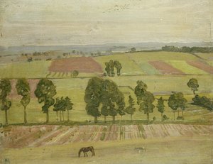 Glastonbury Plain av William Nicholson
