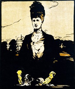 H.M. Drottning Alexandra, från "Twelve Portraits - Second Series", först utgiven av William Heinemann av William Nicholson