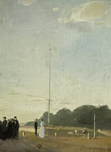 Hampstead Heath, Flagstaff av William Nicholson