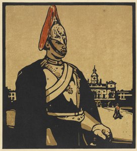 Londontyper: Guardsman av William Nicholson