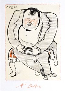 Mr Belloc, illustration från 