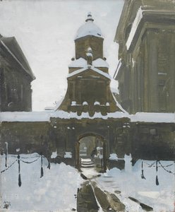 Hedersporten under snö av William Nicholson