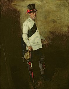 The Morris Dancer (olja på duk) av William Nicholson