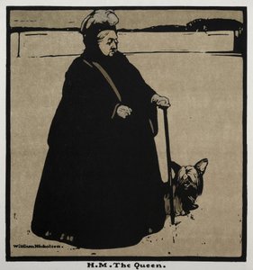 Tolv porträtt: H. M. drottningen av William Nicholson