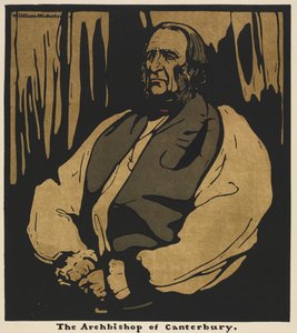 Tolv porträtt: Ärkebiskopen av Canterbury av William Nicholson