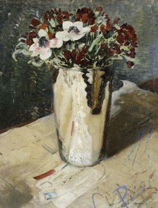 Väggblommor och anemoner av William Nicholson
