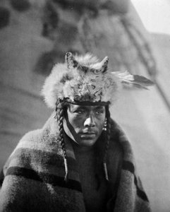 Prairie Indians, Kanada, sent 1800-tal - Fotografi av Nottman