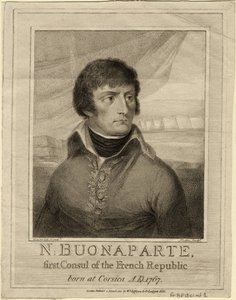 Napoleon Bonaparte som Frankrikes förste konsul, 1801