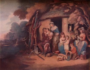 The Husbandmans - lördag kväll: Return from Labour, c1789