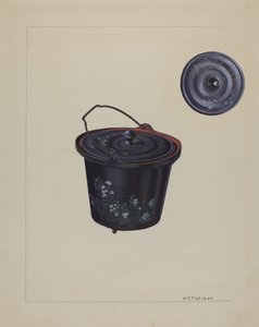 Barnleksaksjärnkokare, ca. 1937. av William O. Fletcher
