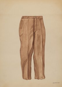 Byxor, c. 1937.