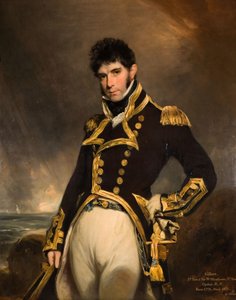 Porträtt av kapten Gilbert Heathcote RN, 1779-1831.
