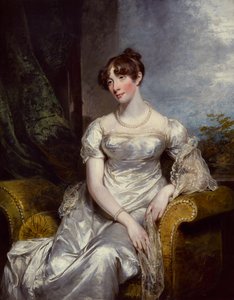 Porträtt av Louisa, Lady Lovaine, senare grevinna av Beverley (olja på duk)