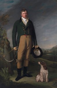 Porträtt av en man av William Owen