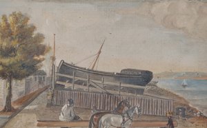 Bergs skeppsvarv, 1870-talet.
