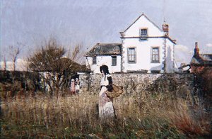 Landskap, Vita huset, ca 1880 (olja på duk)
