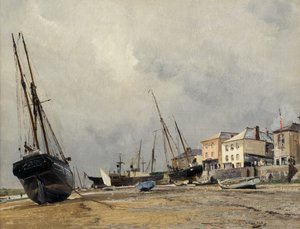 "De två systrarna" och "Francis Beddoe" (olja ombord)