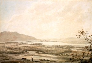 Killarney från kullarna ovanför Muckross av William Pars